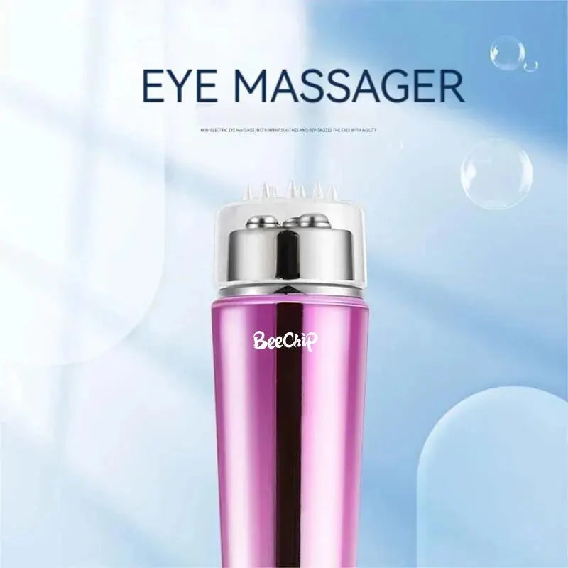 Multi-Functional Eye Massager Facial Skin Anti Wrinkle Dark Circle Remove Electric Massager Heating Vibration Massage Eye Pen